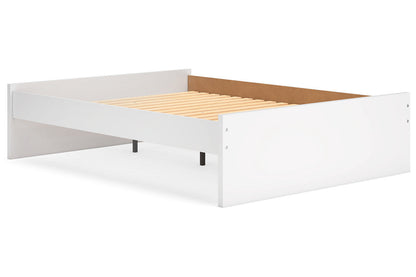 Onita White Queen Platform Bed from Ashley - Luna Furniture