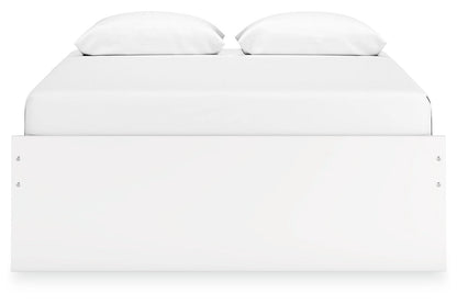 Onita White Queen Platform Bed from Ashley - Luna Furniture