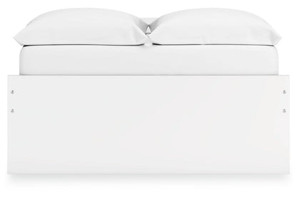 Onita White Full Platform Bed -  Ashley - Luna Furniture
