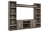 Wynnlow Gray 4-Piece Entertainment Center -  Ashley - Luna Furniture