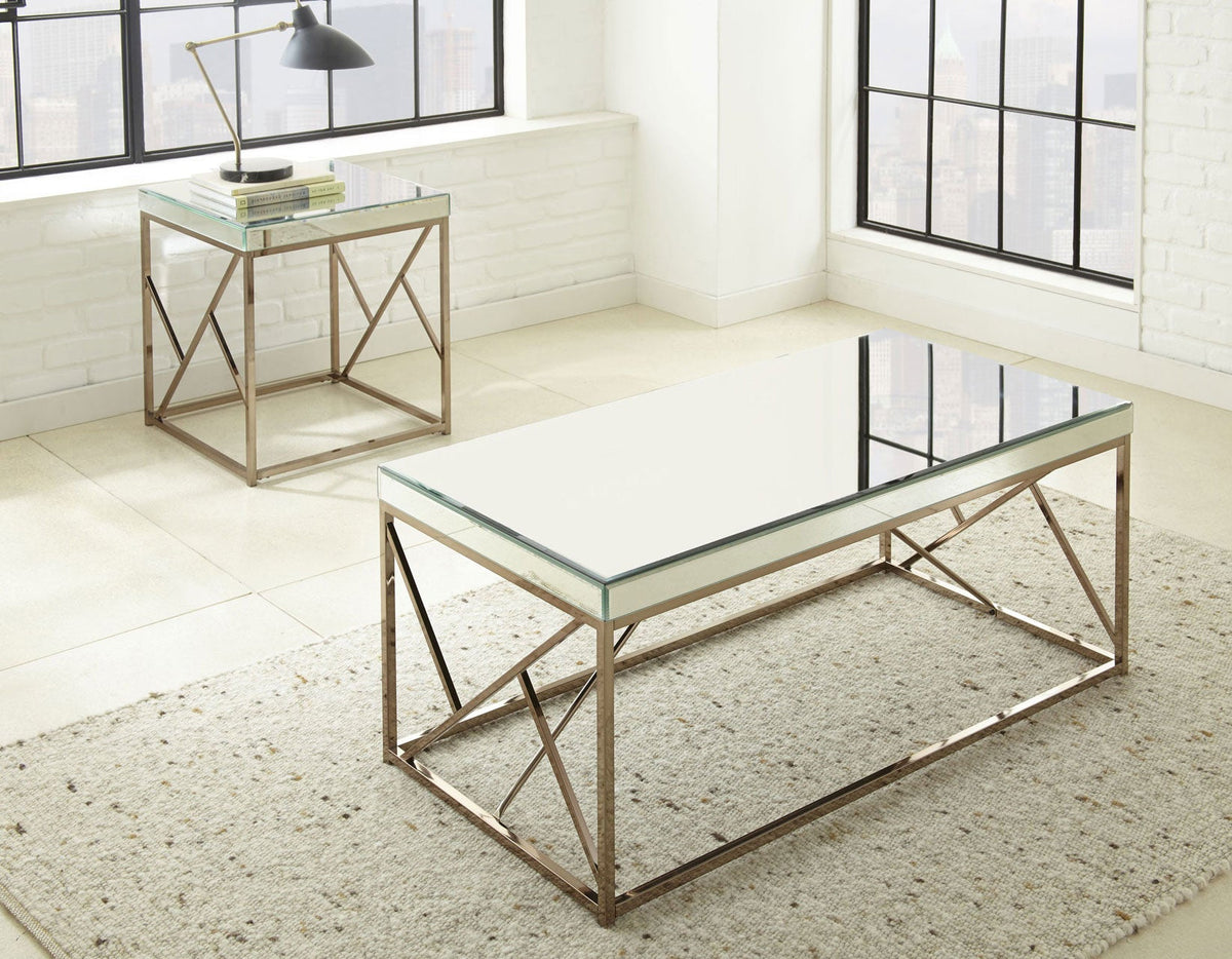 Evelyn 3-Piece Set(Cocktail &amp; 2 End Tables)