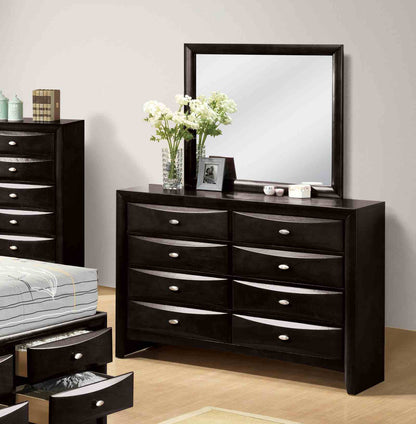 Zosimo Black Transitional Storage Bedroom Set