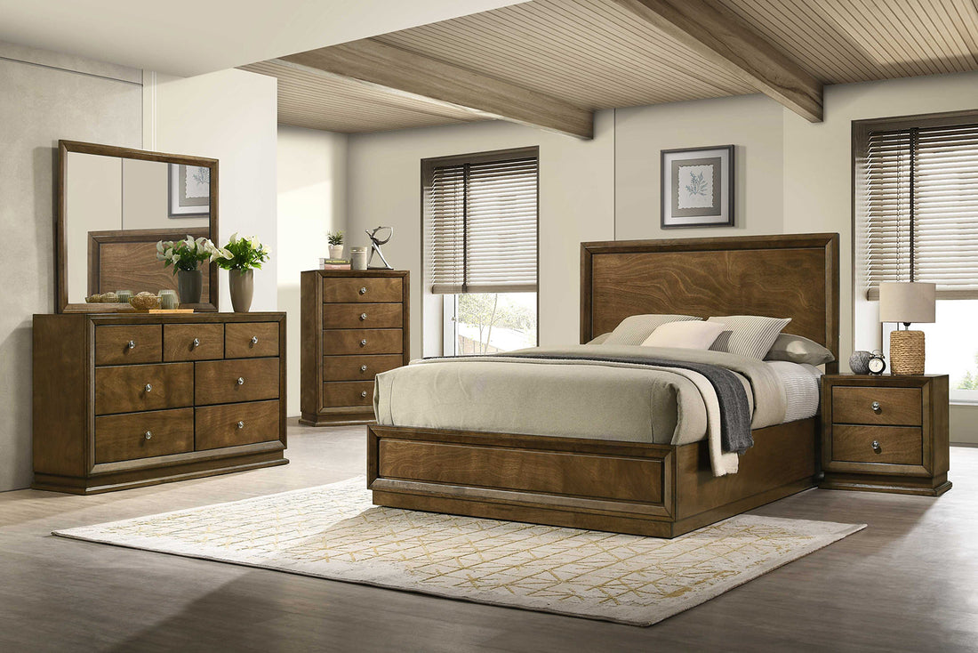 Kirkham Walnut Transitional Youth Bedroom Set
