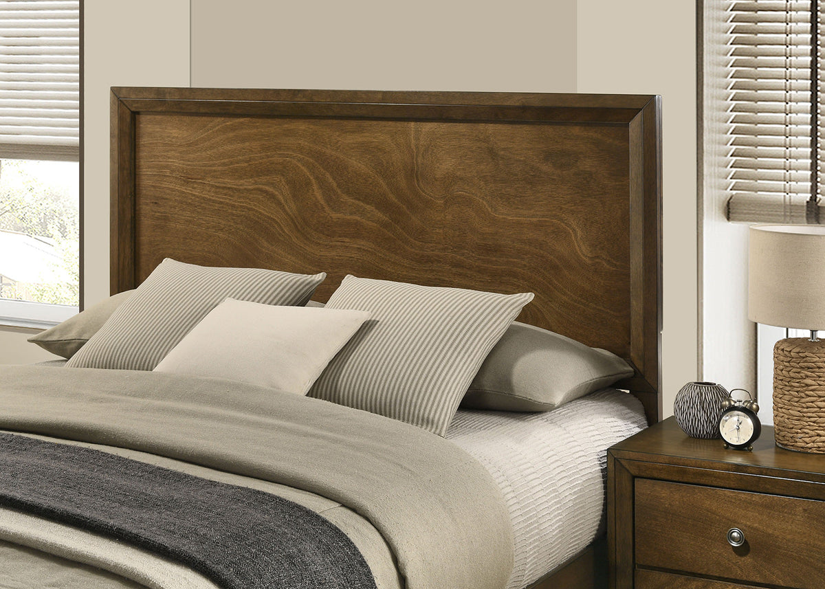 Kirkham Walnut Transitional Bedroom Set