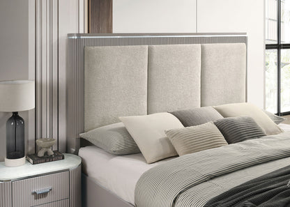 Aldridge Light Gray Contemporary Bedroom Set