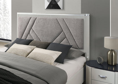 Aldgate Light Gray Contemporary Bedroom Set