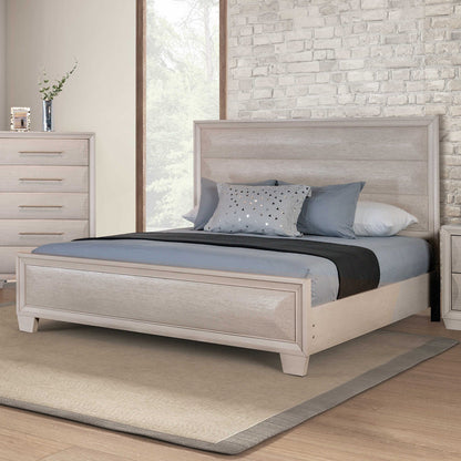 Chemnitz White Oak Transitional Bedroom Set