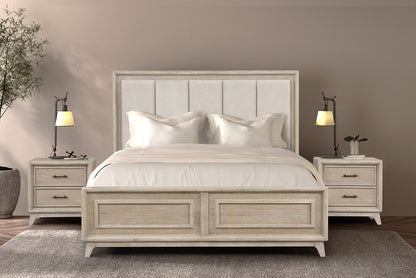 Midhurst Oak Transitional Bedroom Set