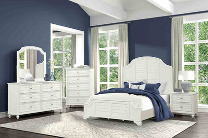 Whitehaven Antique White Transitional Bedroom Set