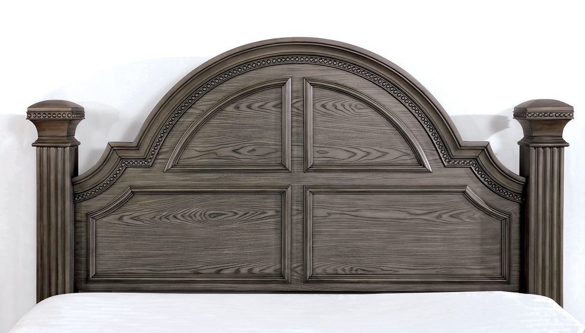 Pamphilos Gray Traditional Bedroom Set