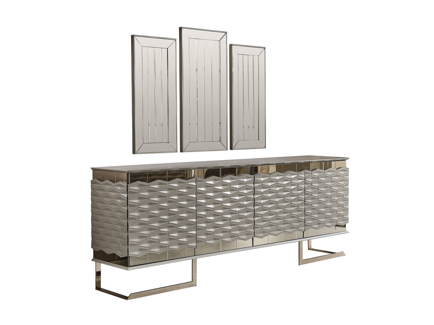 Gokce Consol With Mirror