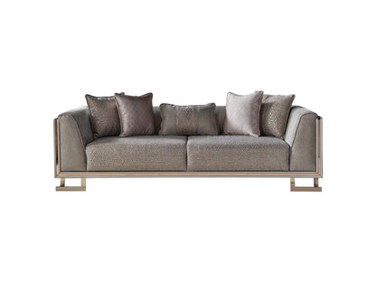 Gokce Stationary Sofa in Grey