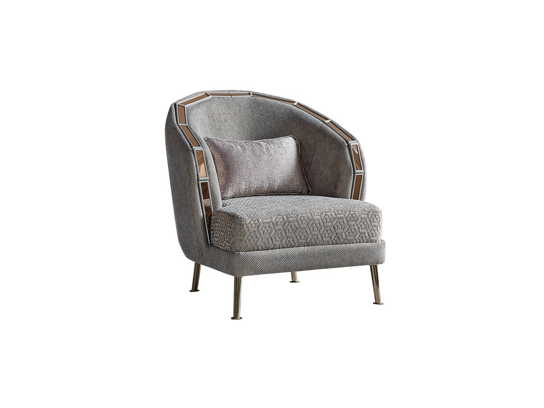 Gokce Chair in Grey