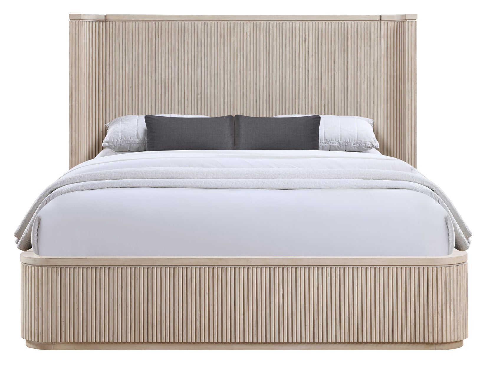 Henry Reeded Warm Tan Bedroom Set