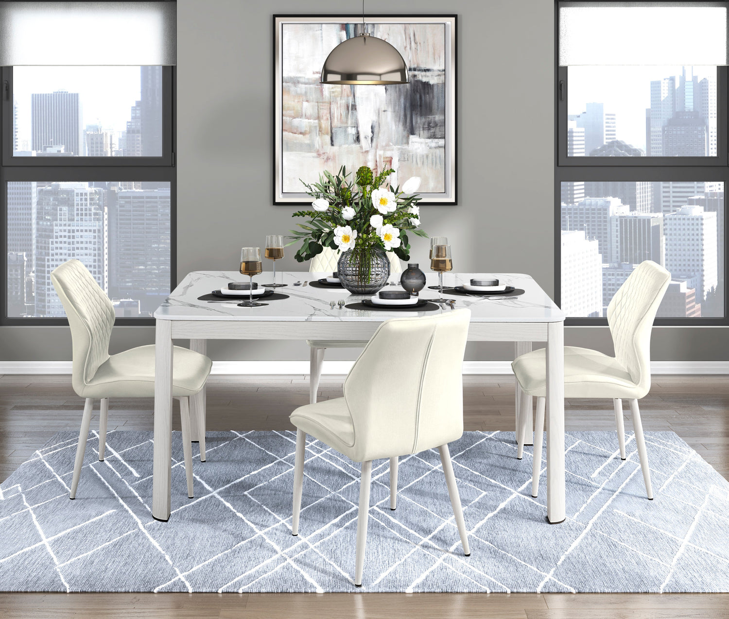 Hollis Beige Side Chair, Set of 2 from Homelegance - Luna Furniture