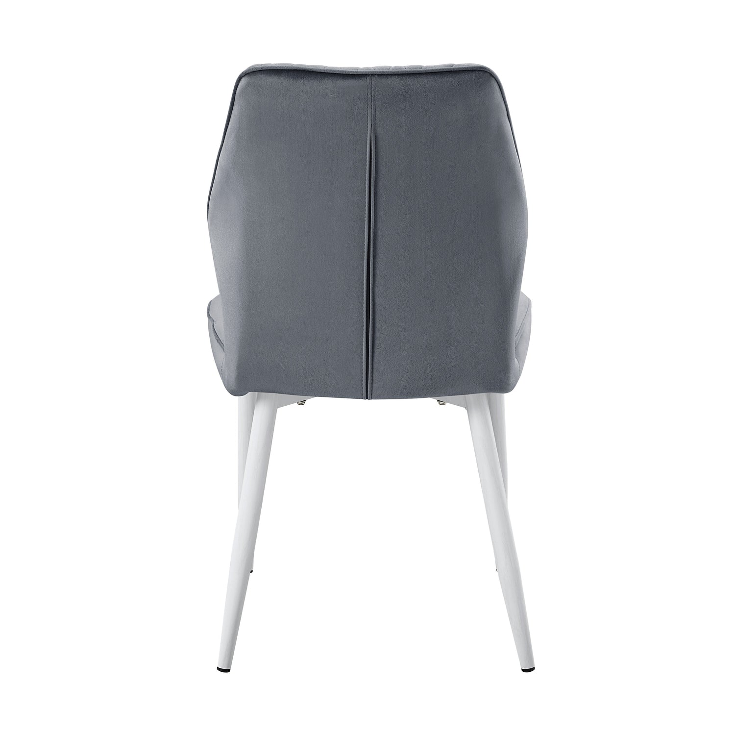 Hollis White/Dark Gray Stone Top Dining Set from Homelegance - Luna Furniture