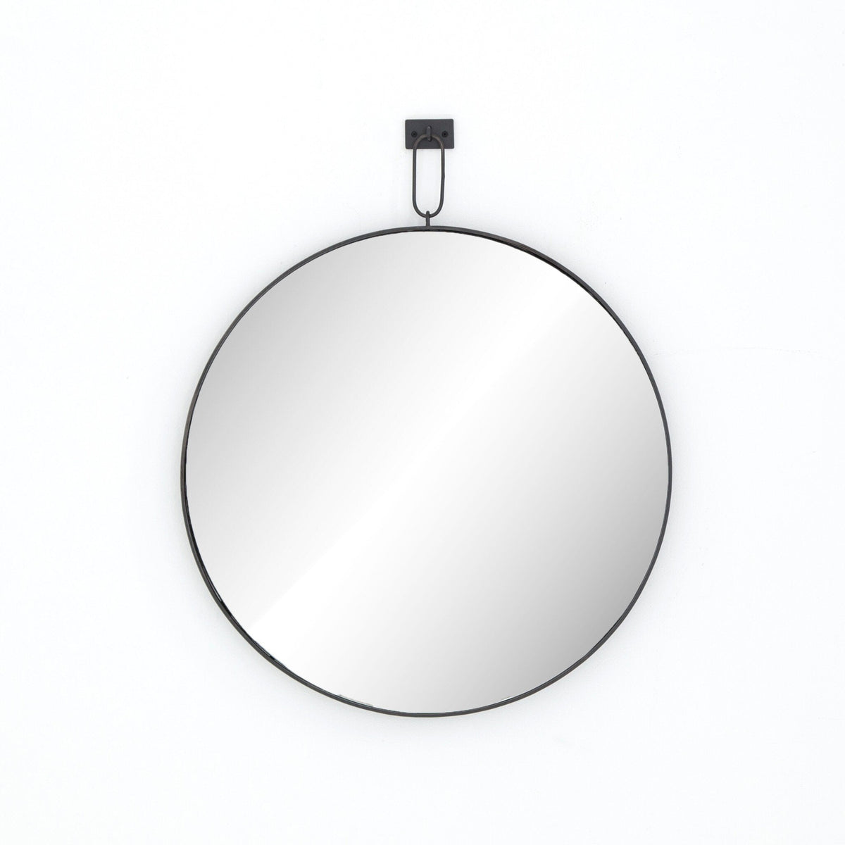 Vina Mirror in Antiqued Iron