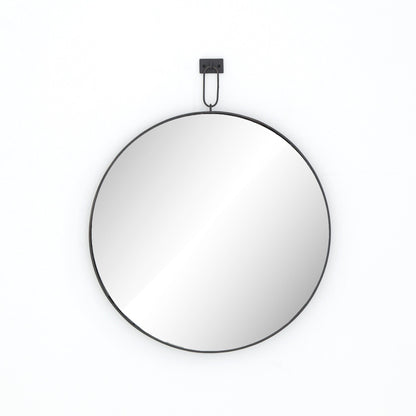Vina Mirror in Antiqued Iron