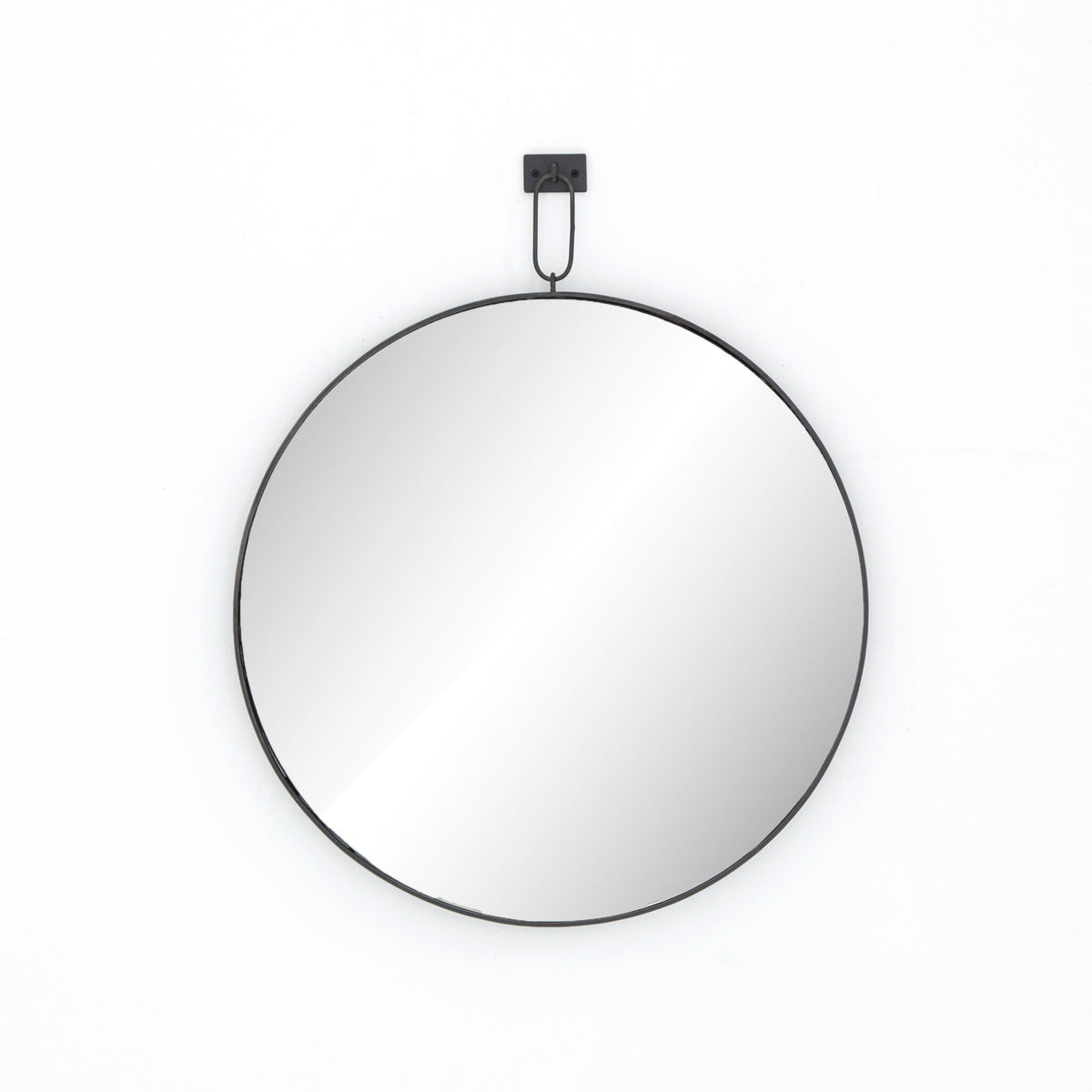 Vina Mirror in Antiqued Iron