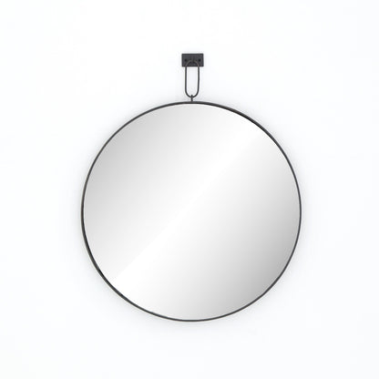 Vina Mirror in Antiqued Iron
