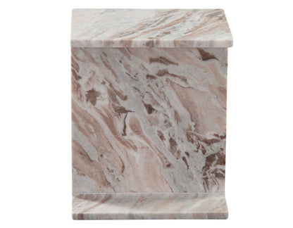 Irma Toronto Brown Marble Accent Table