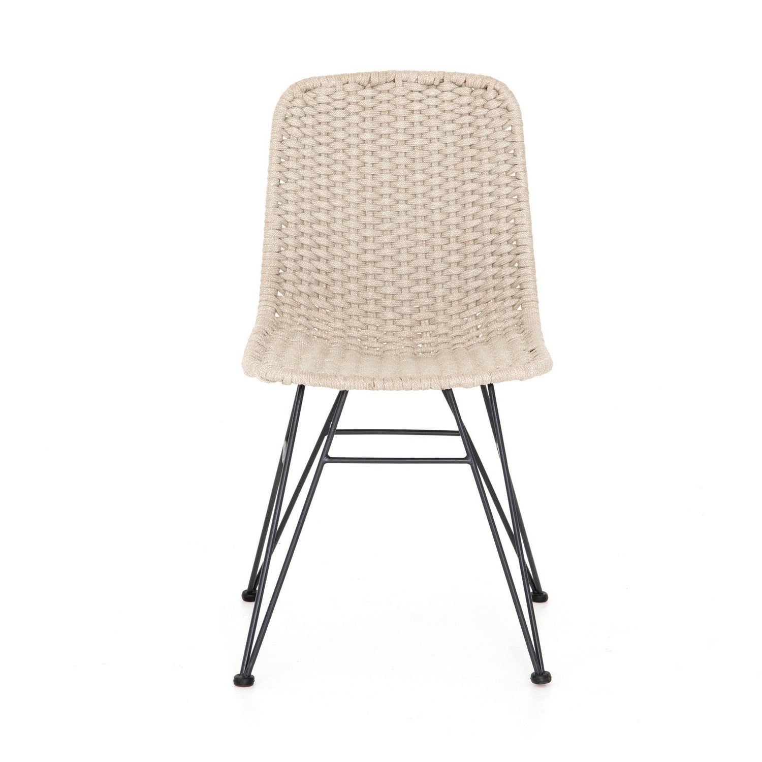 Dema Outdoor Dining Chair in Natural Rope