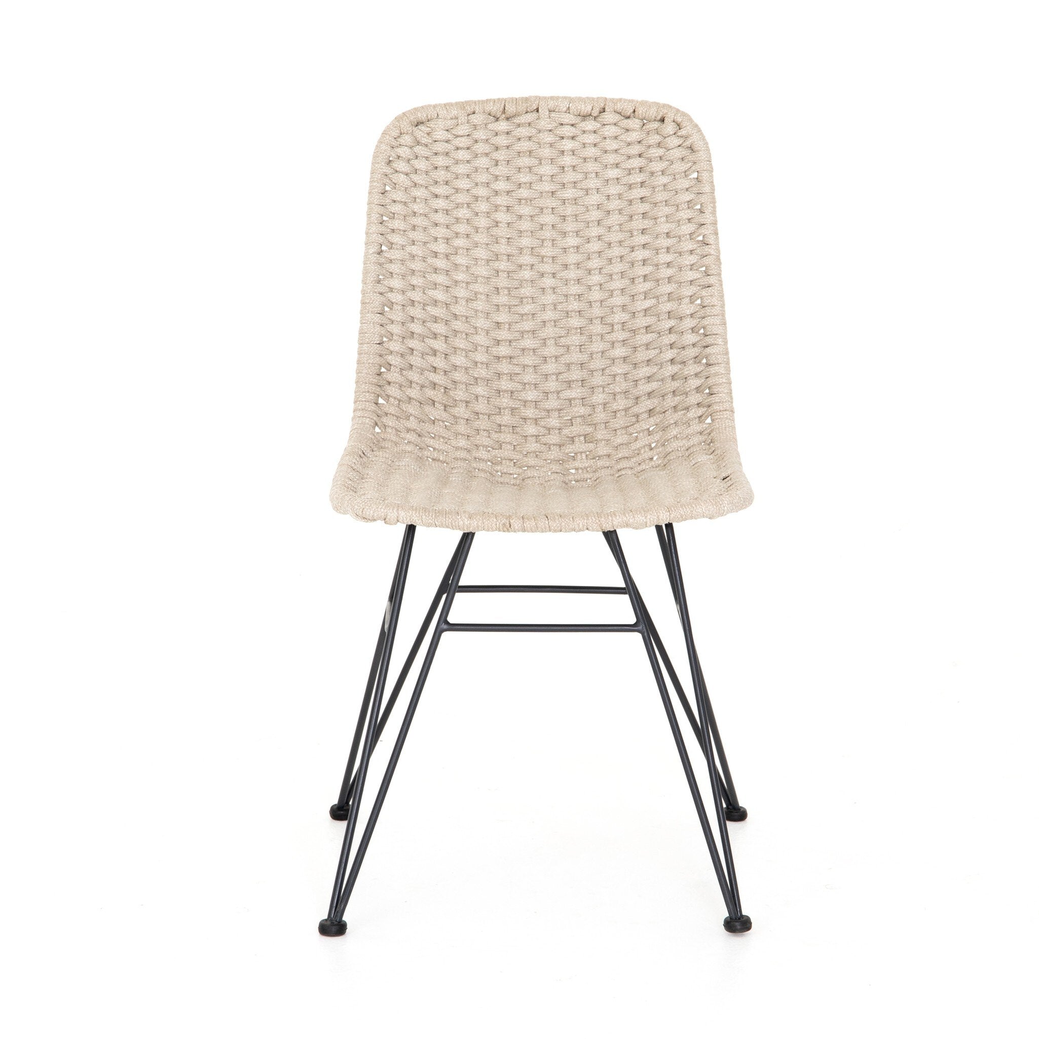 Dema Outdoor Dining Chair in Natural Rope