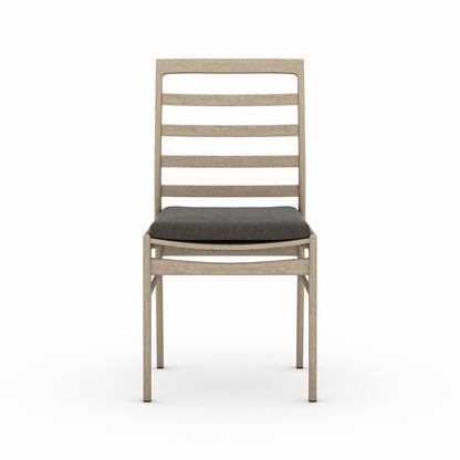 Linnet Outdoor Dining Chair in Venao Charcoal