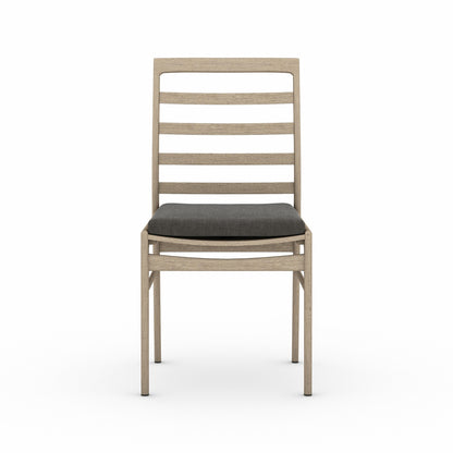 Linnet Outdoor Dining Chair in Venao Charcoal