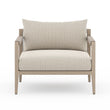 Sherwood Outdoor Chair, Washed Brown in Faye Sand