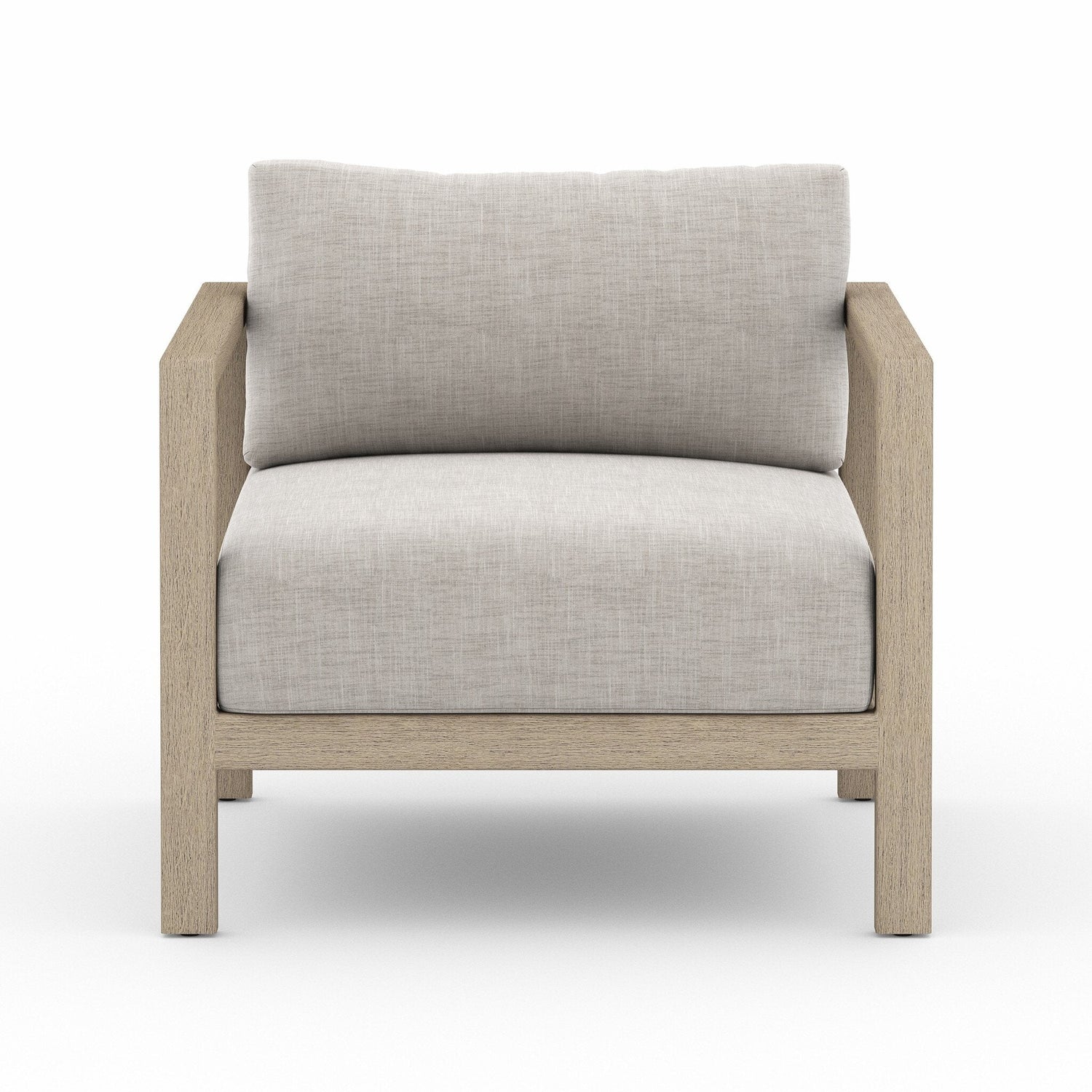 Sonoma Outdoor Chair, Washed Brown in Venao Grey