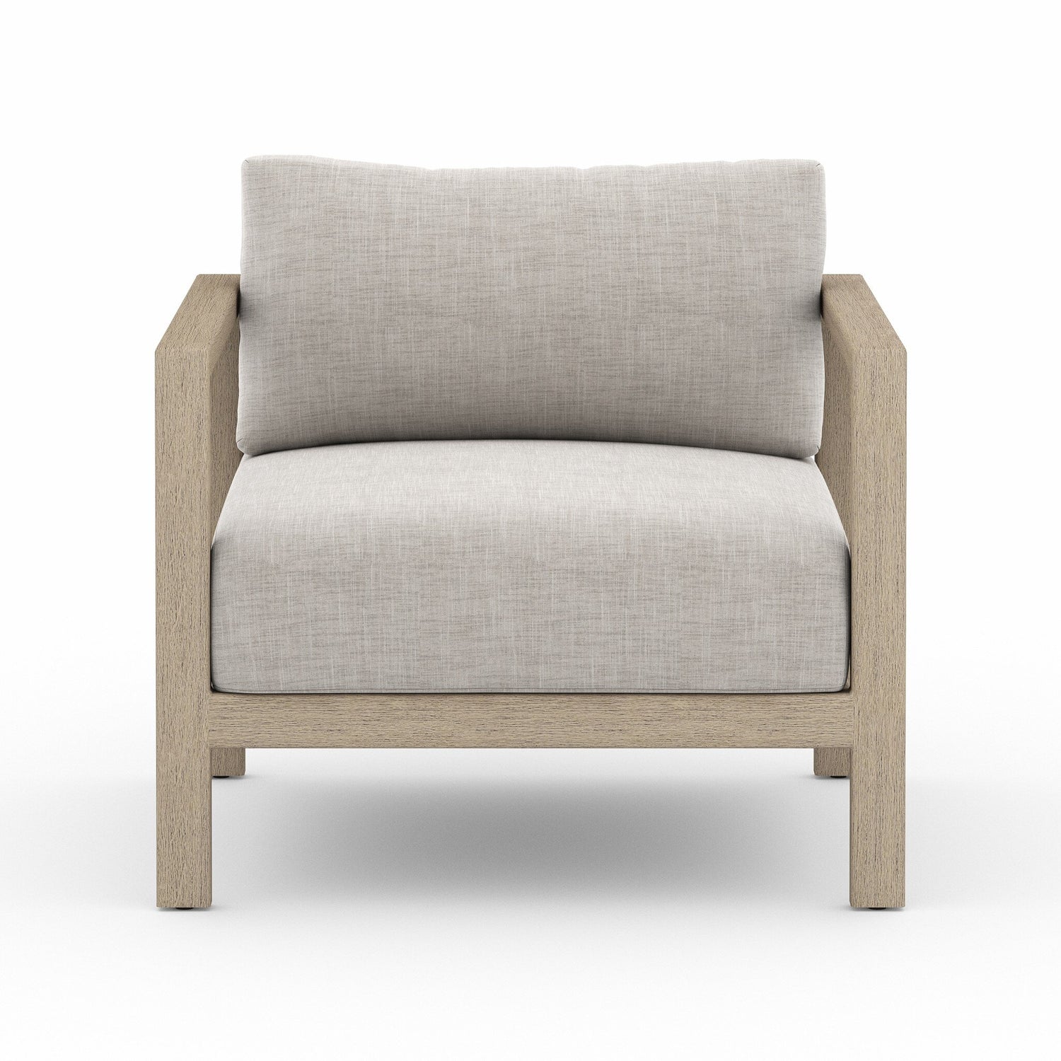 Sonoma Outdoor Chair, Washed Brown in Venao Grey