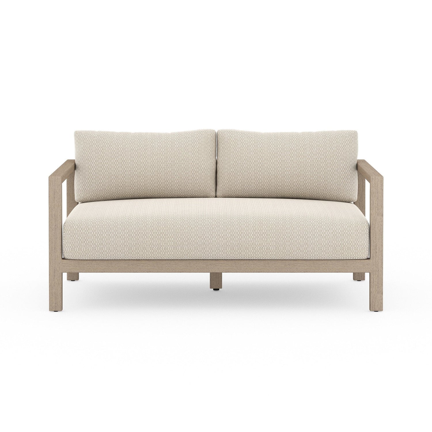 Sonoma Outdoor Sofa, Washed Brown in Faye Sand