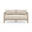 Sonoma Outdoor Sofa, Washed Brown in Faye Sand