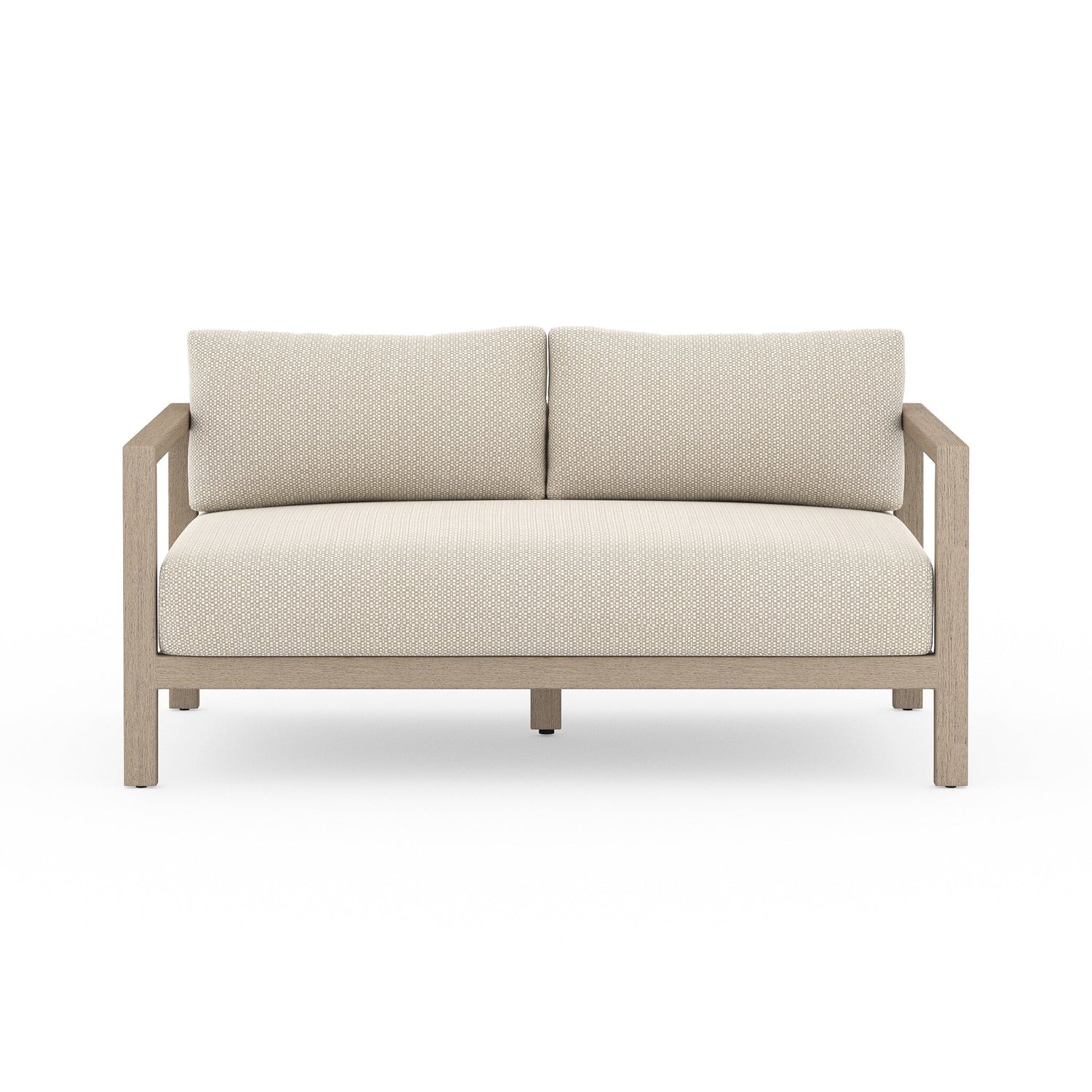 Sonoma Outdoor Sofa, Washed Brown in Faye Sand