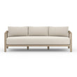 Sonoma Outdoor Sofa, Washed Brown in Faye Sand