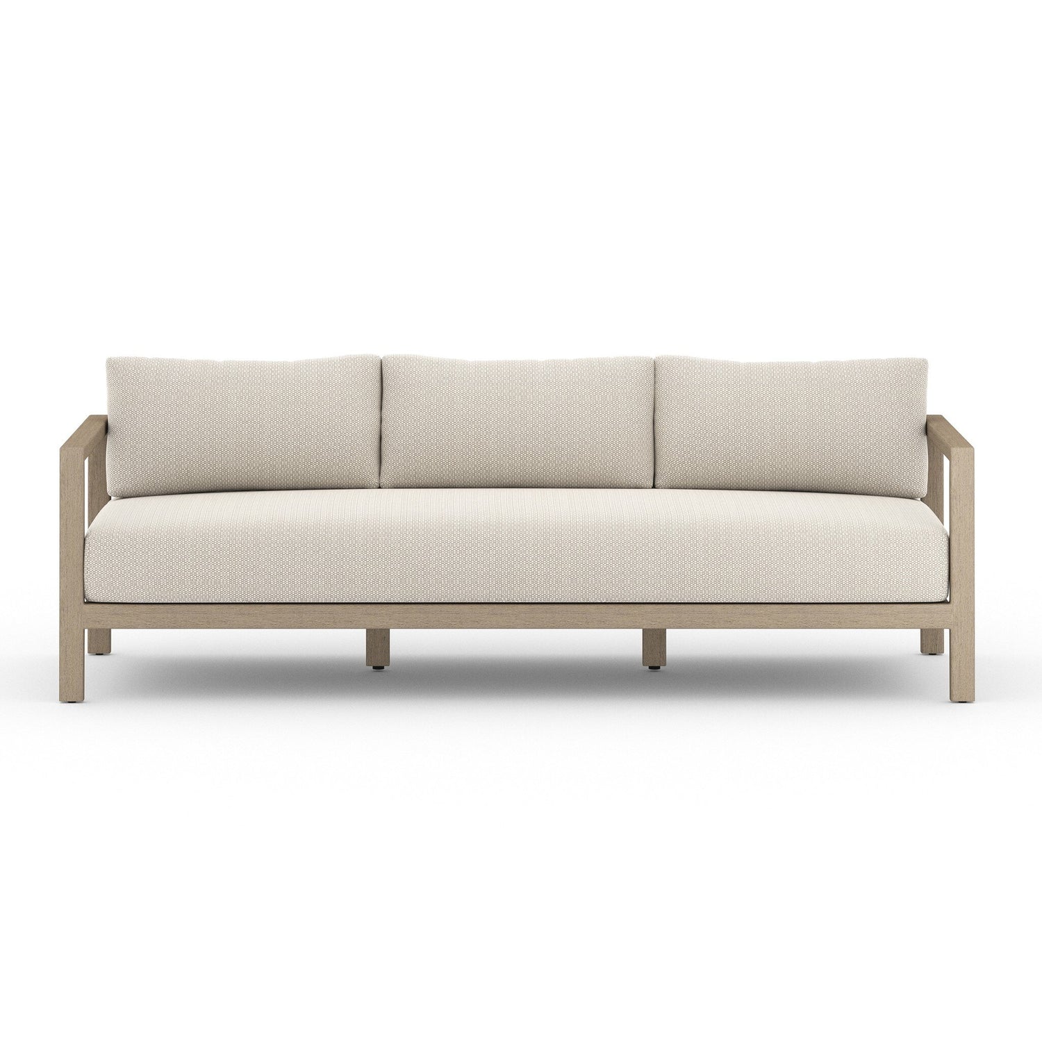 Sonoma Outdoor Sofa, Washed Brown in Faye Sand