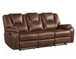 Katrine Brown Manual Reclining Sofa