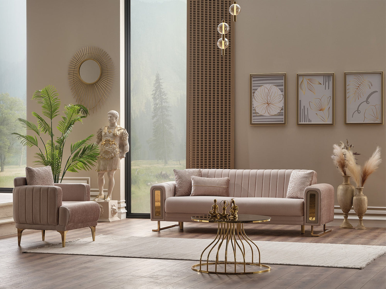 Lotus Chair in Cream