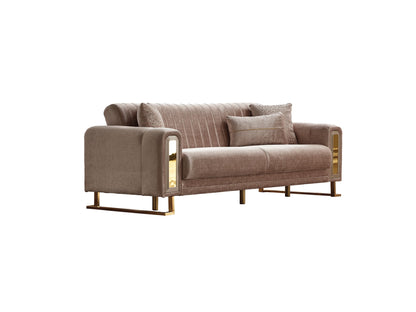Lotus Convertible Sofa in Cream