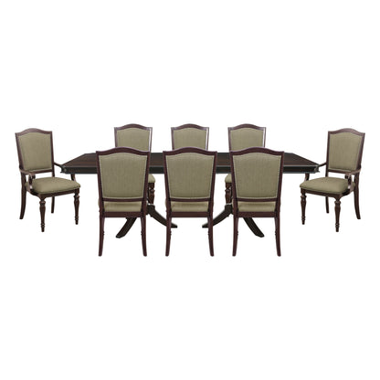 Marston Dark Cherry 96" Extendable Dining Room Set