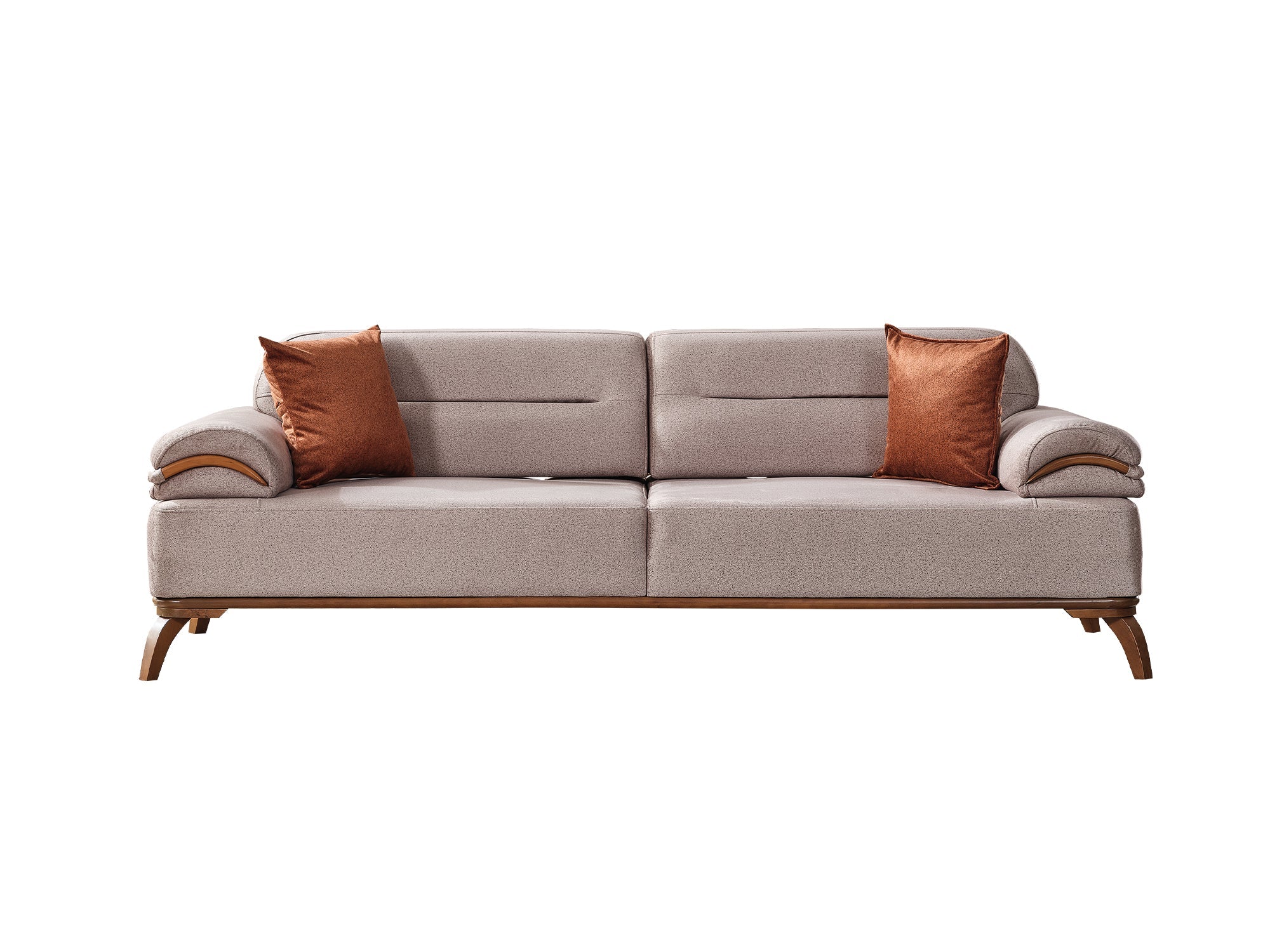 Mia Convertible Sofa in Beige