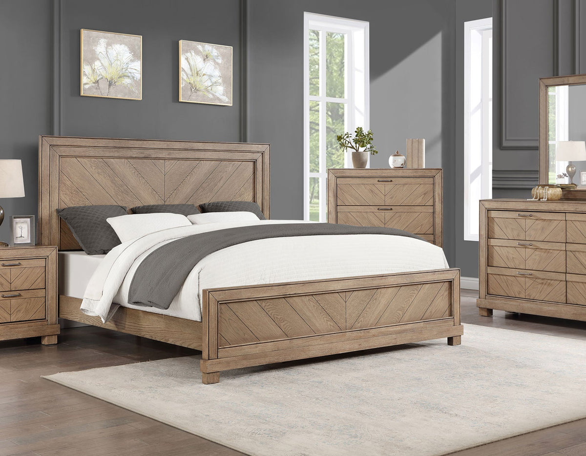 Montana Weathered Sand Bedroom Set