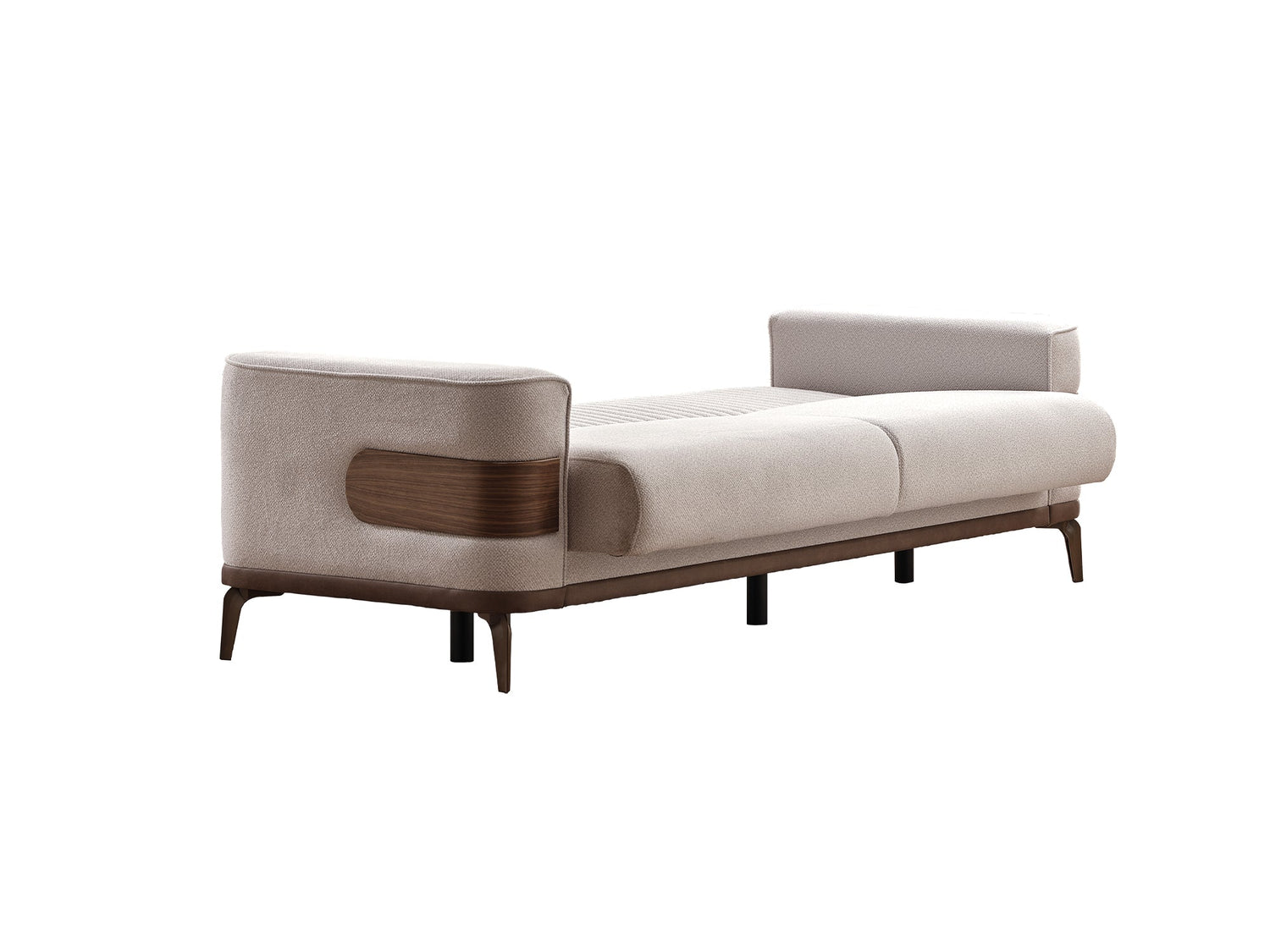 New Mood Convertible Sofa in Cream