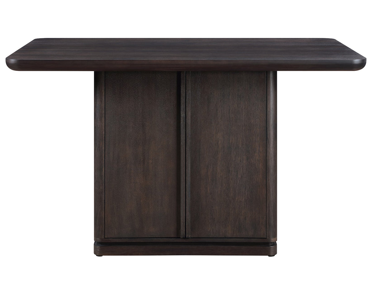 Oakley Charcoal Brown Counter Height Dining Set