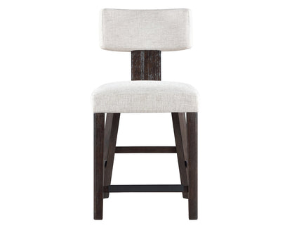 Oakley Charcoal Brown Counter Height Chair, Set of 2