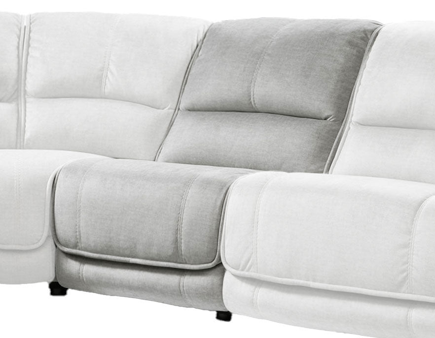 Olsen Armless Chair, Silver