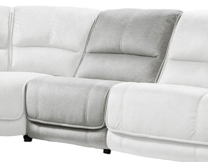 Olsen Armless Chair, Silver