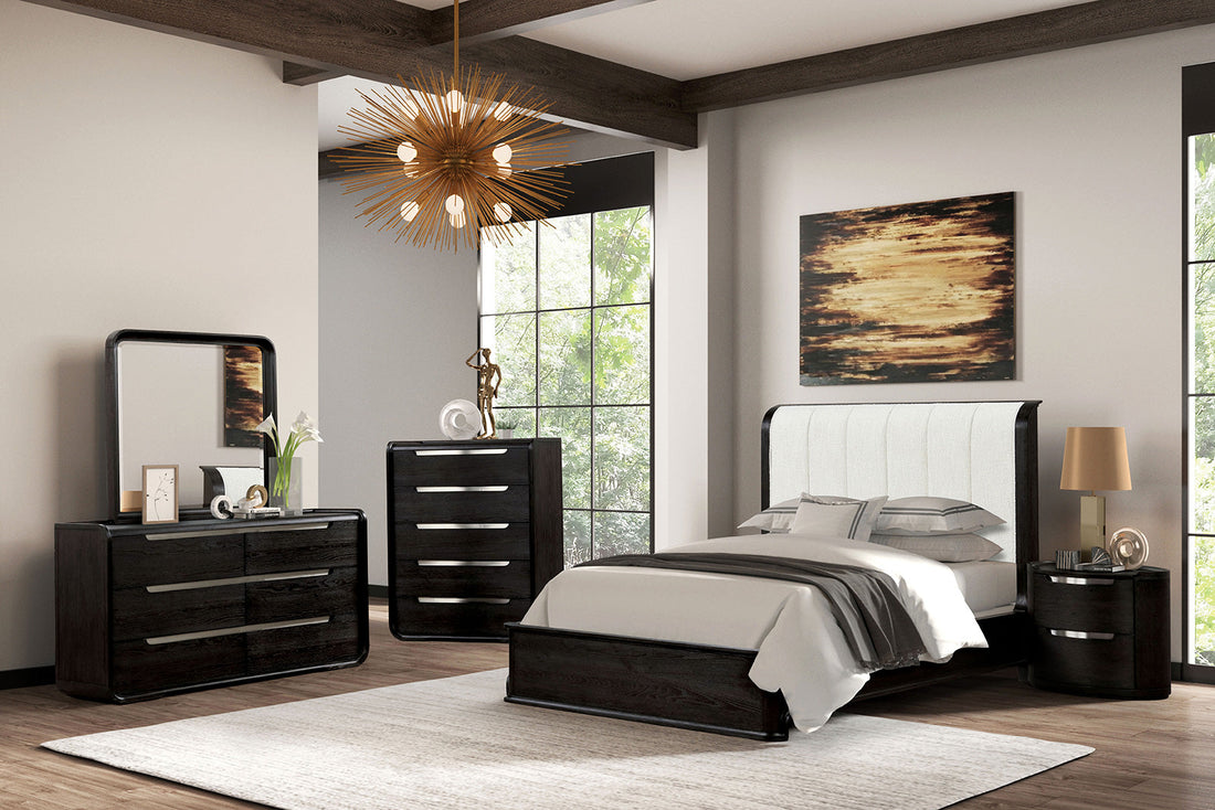 Osterley Black Modern Bedroom Set