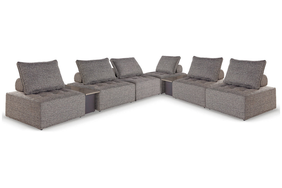 Bree Zee Brown 8-Piece Outdoor Modular Seating -  Ashley - Luna Furniture